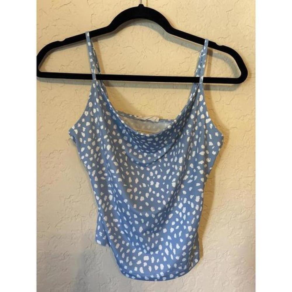 Urban Outfitters Women's Blue Spaghetti Strap Top - Size XS